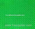 Waterproof Green Faux Leather Fabric For Handbags With Lattice Texture