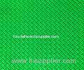 Waterproof Green Faux Leather Fabric For Handbags With Lattice Texture