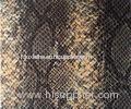 Transference Resistance Stereo PU Snakeskin leather Vinyl Fabric For Shoes