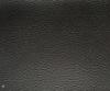 SGS Matte Finish Black Faux Leather Upholstery Material With Smooth Fabric