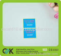 2014 new style fashion design Popular 3D Plastic Cards