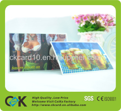 Factory price Roma stylish 3D invitation card for wedding of GuangDong