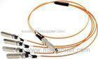 OM3 MMF QSFP + 40G Optical Transceiver 100M 850nm Optical Cables