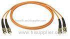 Industrial Multimode Fiber Optic Cable ST to ST MM DX 62.5/125 Patch Cord Loopback