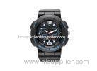 Custom Waterproof LCD Digital Analogue Watches , Gents Wrist Watch With Alarm