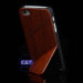 Standing handwork wooden bamboo case for iphone 5