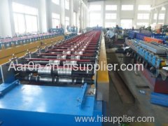 Closed Metal Deck Roll forming Machine