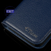 removable pure color leather cover for iphone 5