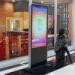 55" LCD Advertising Player floor standing digital signage for subway 500cd/M2