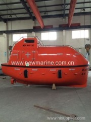 Totally enclosed lifeboat( fire protect)