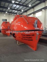 Totally enclosed lifeboat( fire protect)