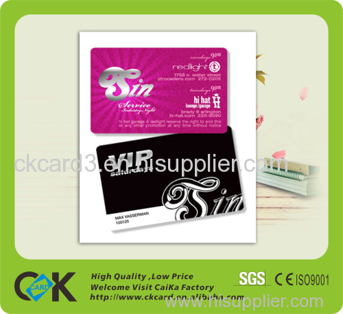 2015 new style good design vip membership card from China supplier