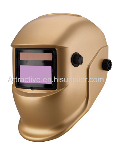 Fixed shade Auto-darkening welding helmets