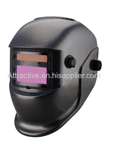 Hot selling Auto-darkening welding helmets fiber Design with Different function filters can chose 98*48mm/3.86"×1.89"