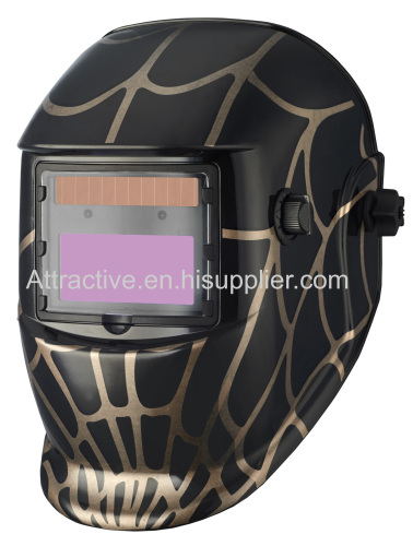 Auto-darkening welding helmets Spiderman design with Different function filters can chose