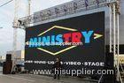 IP65 P8mm Rental Outdoor SMD LED Display Screen for Stage , Events V60 / H120