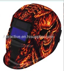 Auto-darkening welding helmets with Skull design Different function filters can chose external or internal control