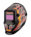 Auto-darkening welding helmets Dragon Flame design viewing area 98*48mm/3.86"×1.89"
