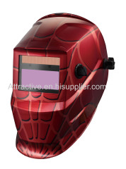 Auto-darkening welding helmets Star Flame design viewing area 98*48mm/3.86