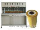 10pcs / min Pleater Machine Air Filter Production Line 7408001700mm