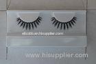 Black Pure Handmade False Eyelashes Natural Looking , Artificial Eyelashes