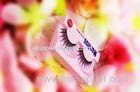 Synthetic Hair Colored Fake Eyelashes Reusable For Makeup Store
