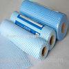 Non Woven Multi Purpose Cleaning Wipes / Hand Towel Rolls 25*28cm Red Green Blue