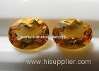 4.5 Carats Oval Loose Natural Citrine Gemstones For Children's Jewelry