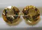 Natural Citrine Gemstones Round Loose Calibrated Briolettes Faceted cut