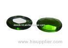 Oval Chrome Diopside Gemstones For Custom Jewelry 68mm 1.3 Carats