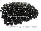 Round Custom Jewelry Natural Black Spinel With Diamond Cut 2.5mm