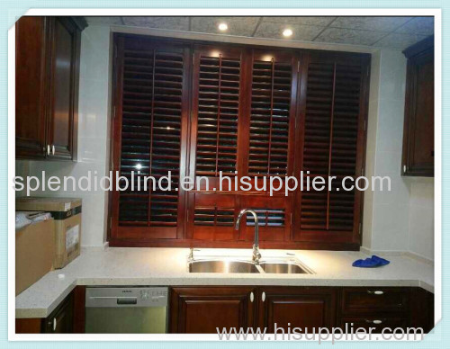 63MM/89MM/114MM Home Use Timber Plantations Shutter