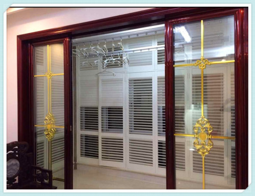 63MM/89MM/114MM China Wooden Timber Shutter Manufacturer