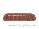 Custom Eco-Friendly Washable Rattan Mat , Home Bakery Display Trays