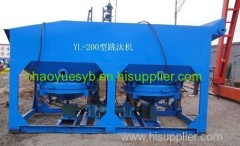 alluvial gold dredging vessel equipped with dressing equipment
