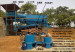 sand gold dredger equipped with panning equipment