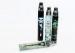Flavored Ego Electronic Cigarette Battery 14mm 900mah 800 Puff In Black / Steel