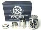 Stainless Steel Healthy E Cig Huge Vapor With Rechargeable 18350 Battery