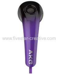 AKG K 328 Stereo High Performance In Ear Earphone Headphones with Mic and Volume Control Purple