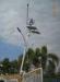 300W Vertical Axis Wind Generators Wind Solar Hybrid Street Light System Installed in Malaysia