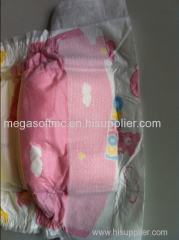 Best selling baby diaper with blue ADL core