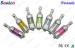 Blue Clear Refillable Bottom Coil Clearomizer For Men 2 Heads Kit 68mm