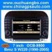 Ouchuangbo Auto DVD Stereo Radio for Mercedes Benz S W220 (1998-2005) GPS Navigation iPod Bluetooth TV