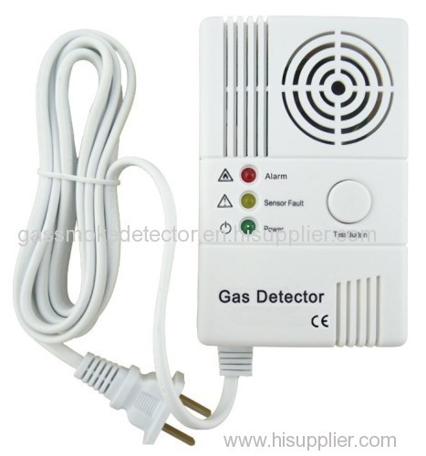 Household LPG Gas Leak Detector Monitor Toxic Gas Alarm System Fire Warning