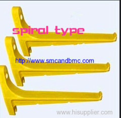 GRP composite Spiral type cable bracket