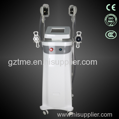 High quality 2 handles cryolipolysis cellulite body treatment cryolipolysis