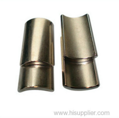 arc segment neodymium motor magnet for permanent magnet generator