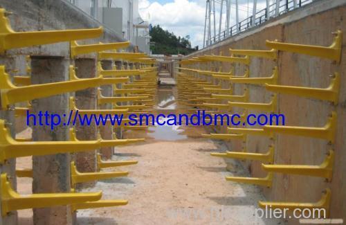 Spiral type cable bracket SMC composite material