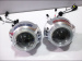 3.0inch hid bi-xenon projector lens light with double angel eyes