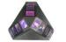 4 3W LED Disco Lights RGBW,4-IN-1 LED TRIANGLE FLOWER 7CH